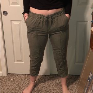 Loose Green Joggers